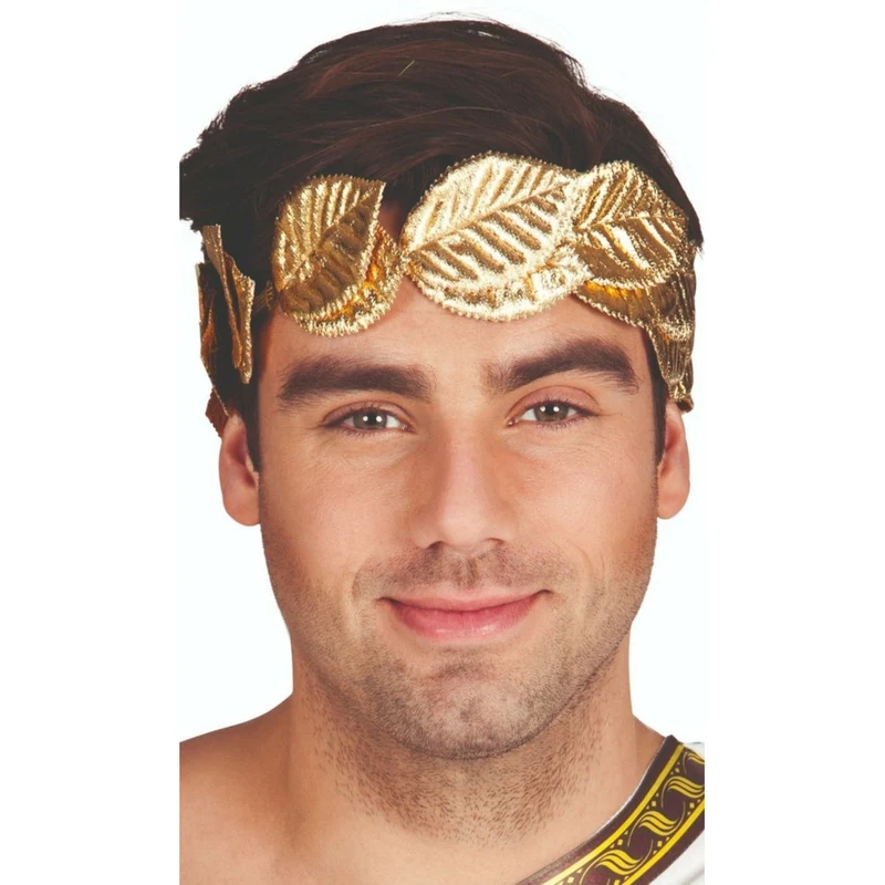 Lorbeer Krone golden