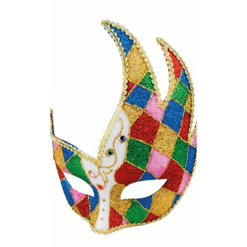 Venezianische Narr Maske bunt