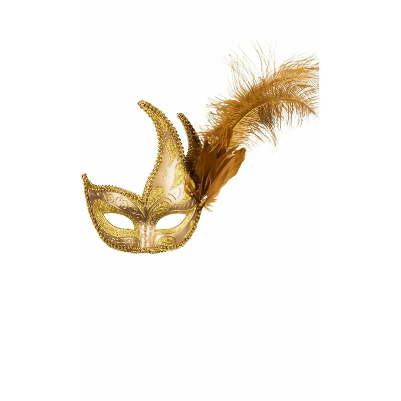 Venezianische Maske golden