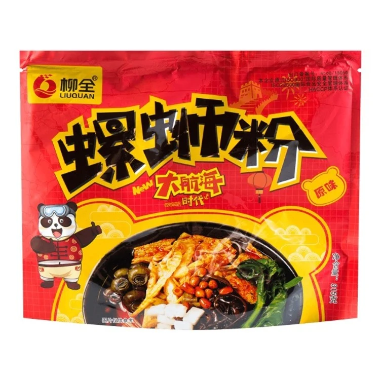 [Self-operated] China LIUQUAN Liuquan Snail Rice Noodles Bag 315g Age of Discovery Limited Packaging Large Pack
