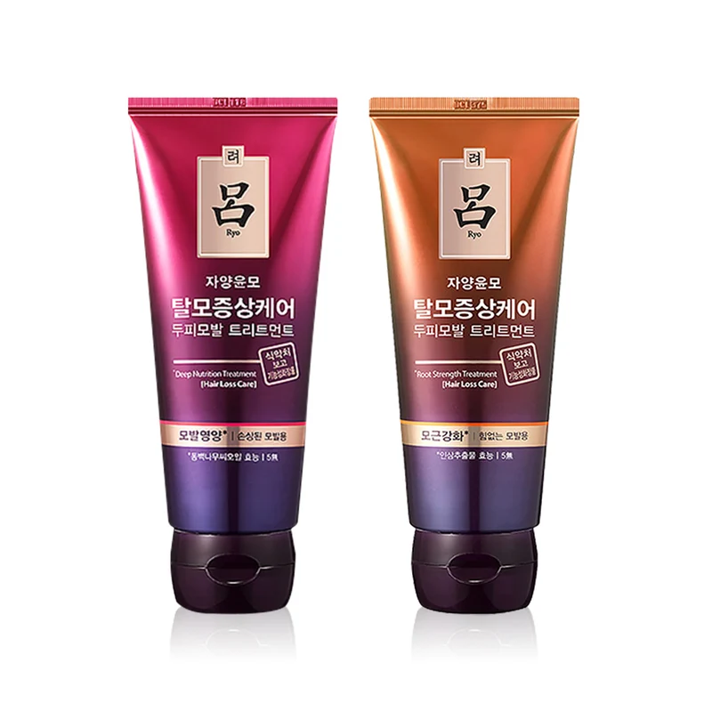 [Self-operated] Korean RYO Lu Nourishing and Strengthening Intensive Strengthening Essence Hair Mask 200ml, scalp and hair strengthening model