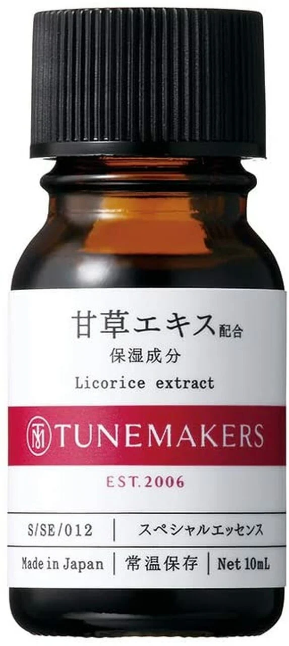 [Self-operated] Japanese TUNEMAKERS New Edition Licorice Extract Beauty Essence Original Solution Rough Acne Skin Care 10ml Removes Acne, Closes Mouth and Removes Acne