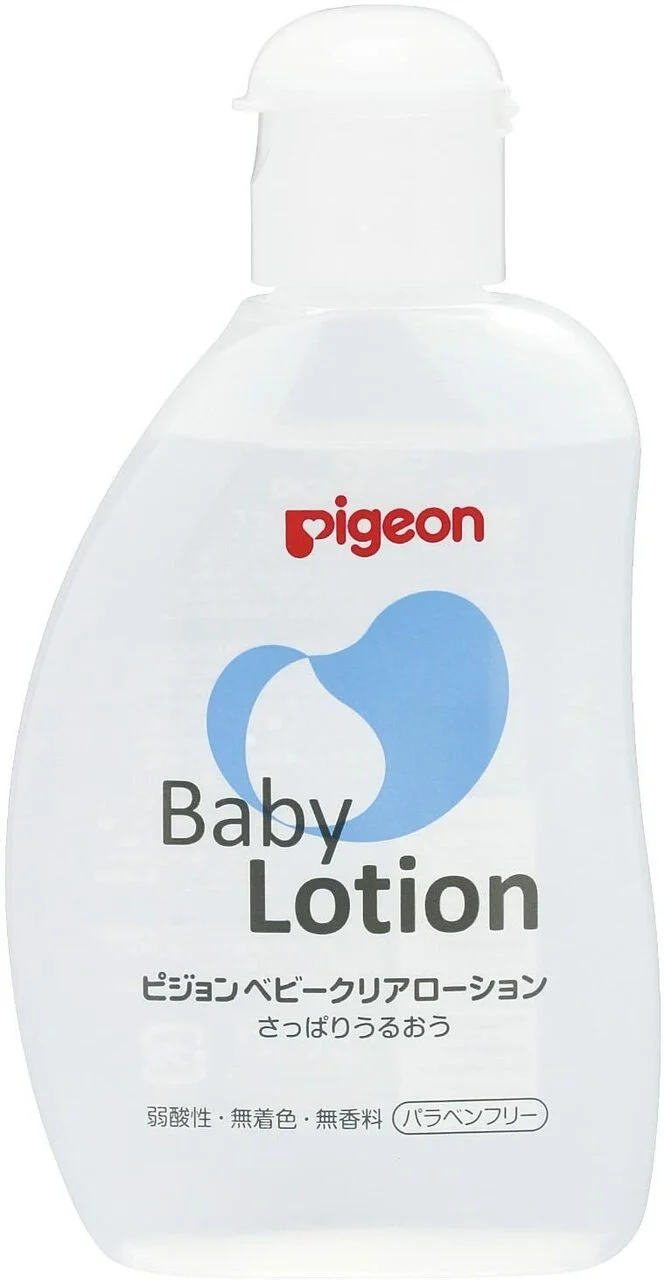 [Self-operated] Japanese PIGEON Newborn Baby Body Lotion 120ml Refreshing