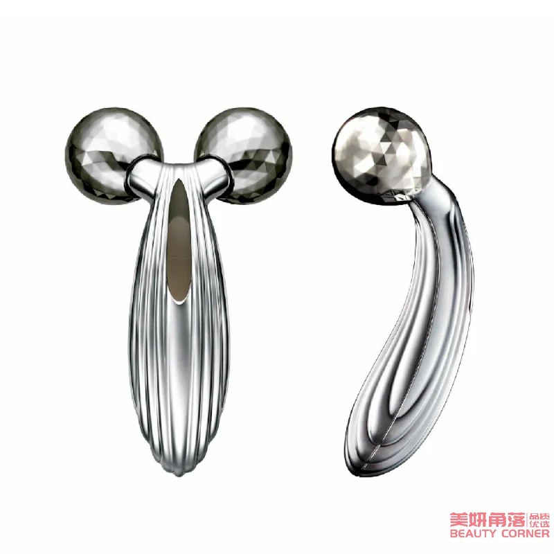 [Self-operated] Japanese ReFa CARAT Platinum Electronic Face Slimming Roller Beauty Instrument Two Wheels Multiple Options Double Bead Beauty Instrument Waterproof Facial Microcurrent Facial Small V Face Lifting and Firming Two Wheels Upgraded Version-Refa CARAT RAY