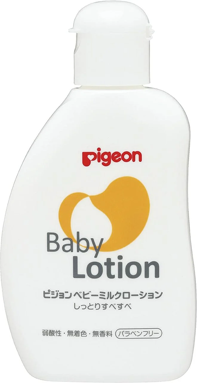 [Self-operated] Japanese PIGEON Newborn Baby Body Lotion 120ml Moisturizing Type