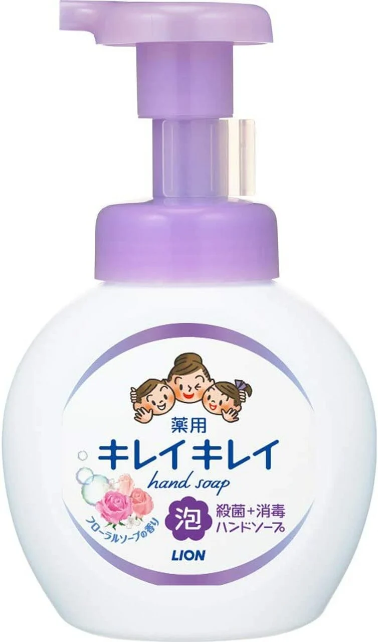 [Self-operated] Japanese LION Mild Antibacterial and Sterilizing Foam Hand Sanitizer 250ml Floral Scent