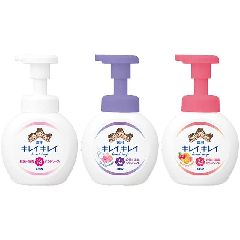 [Self-operated] Japanese LION Mild Antibacterial and Sterilizing Foam Hand Sanitizer 250ml Floral Scent