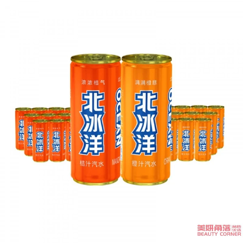 [Self-operated] China ARCTIC OCEAN Juice Carbonated Drink 330ml Orange Juice Flavor