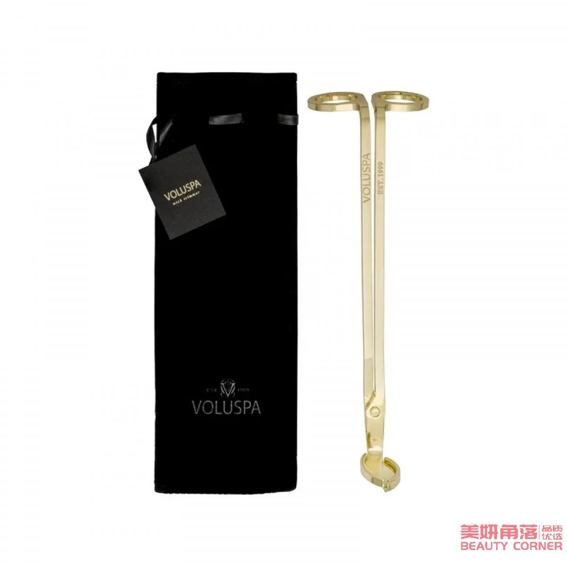 [Self-operated] American VOLUSPA candle scissors 1 piece to trim candle wicks gold