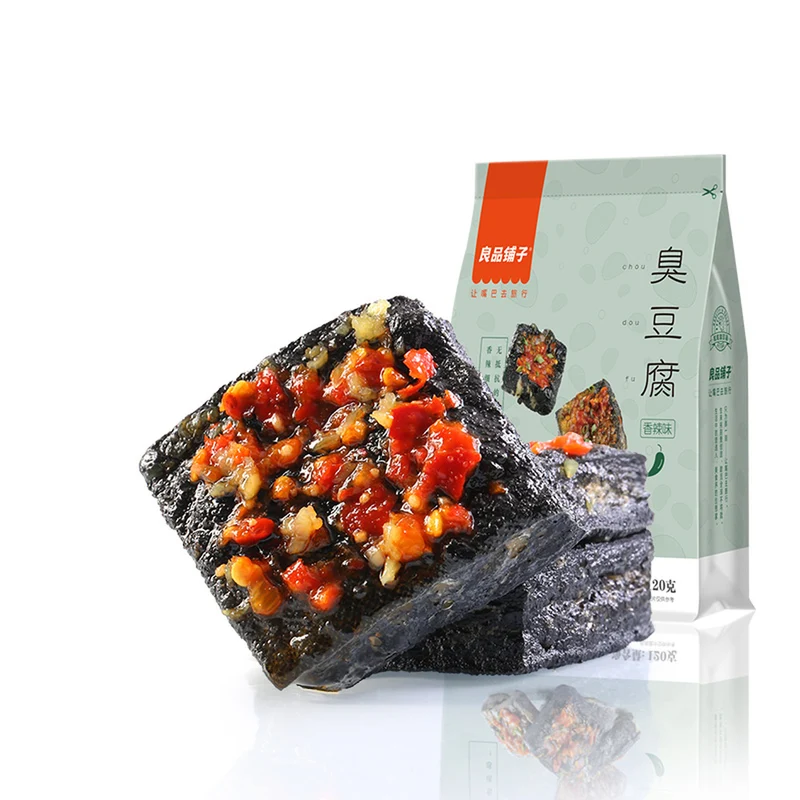 [Self-operated] China BESTORE Changsha Stinky Tofu 120g Spicy Fried Dried Tofu Hunan Specialty Snacks