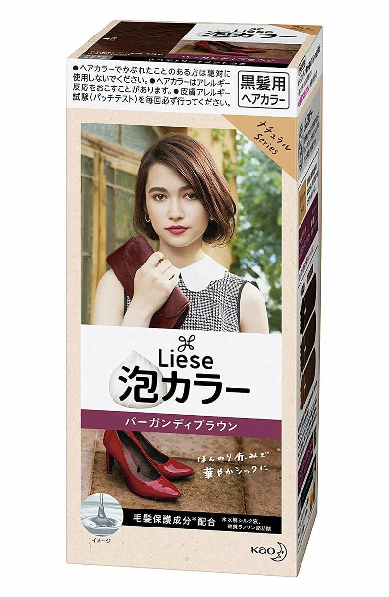 [Self-operated] Japanese KAO Kao LIESE PRETTIA new packaging foam hair dye #Irish Brown 1 group won the first place in the COSME Awards