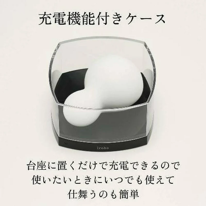 [Self-operated] Japanese TENGA Elegant IROHA YUKI Women's Comfortable Orgasm Flirting Vibration Massager Snowman White Adult Products