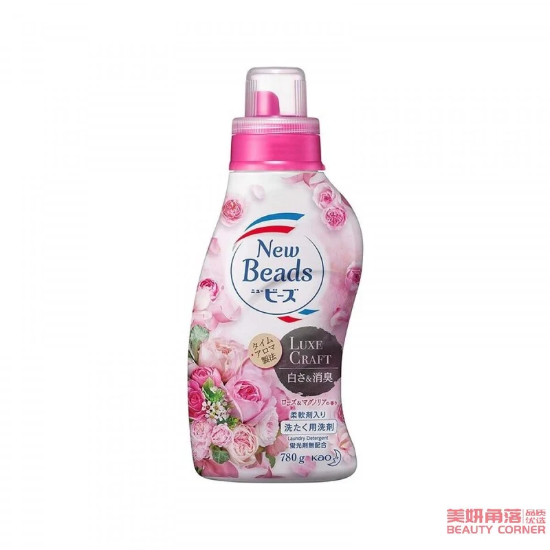 [Self-operated] Japan's KAO Kao Deodorizing, Cleaning, Softening, Washing and Care All-in-One Laundry Detergent Rose Magnolia 780g