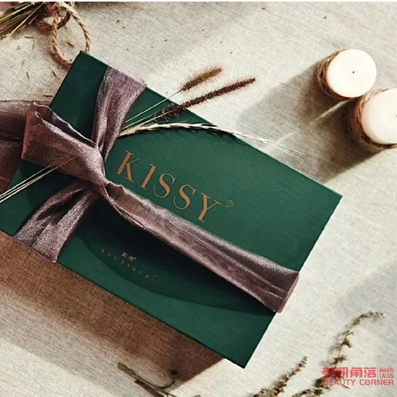 [Self-operated] China KISSY Platinum Wireless Lace Latex Seamless Bra One-piece Underwear White Chinese Valentine's Day Limited Edition Comes with a pair of thin pads and a pair of underwear M size