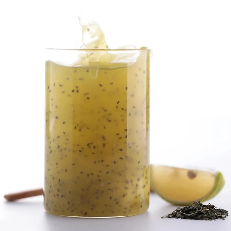 [Self-operated] Taiwan Afternoon Tea Lady Chia Seed Drink, Light Lime Green Flavor, 7 packs*25g
