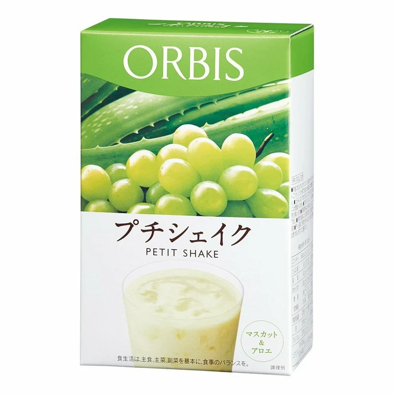 [Self-operated] Japanese ORBIS, a subsidiary of Japanese POLA, Fiti Slimming Nutritional Meal Replacement, Grape Aloe Flavor, 7 bags per box, Meal Replacement, Full Meal