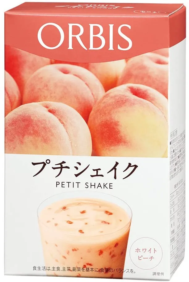 [Self-operated] Japanese ORBIS, a subsidiary of Japanese POLA, Feidi slimming nutritional meal replacement, peach flavor, 7 bags per box, meal replacement, full meal