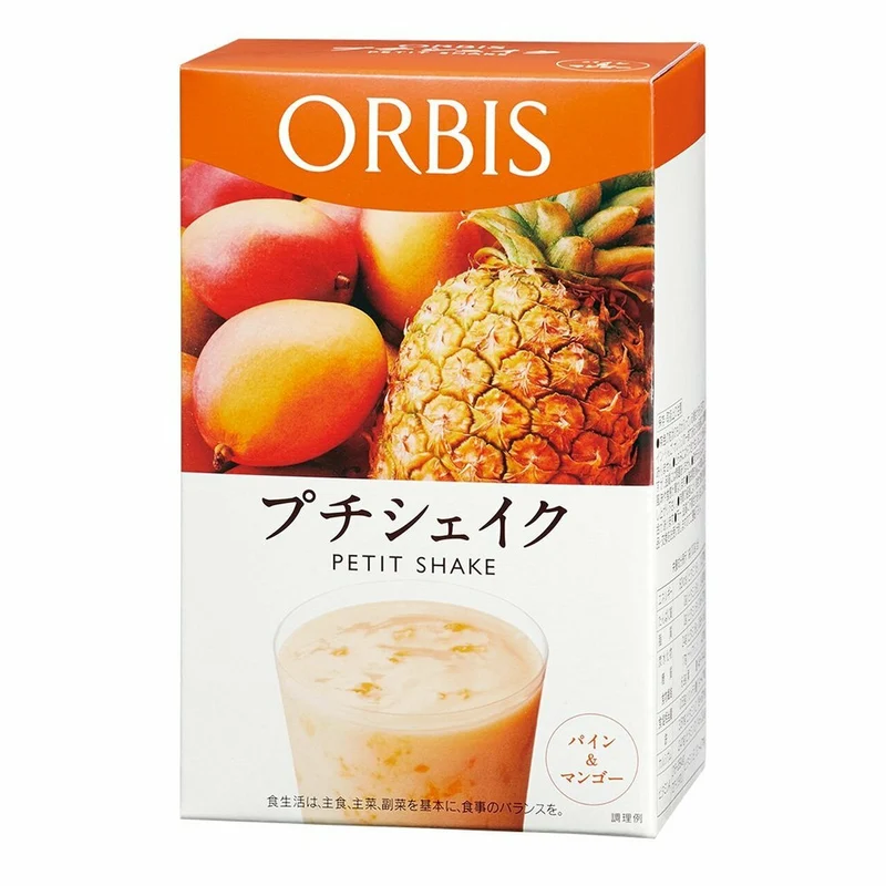 [Self-operated] Japanese ORBIS, a subsidiary of Japanese POLA, Feidi slimming nutritional meal replacement, pineapple and mango flavor, 7 bags per box, meal replacement, full meal