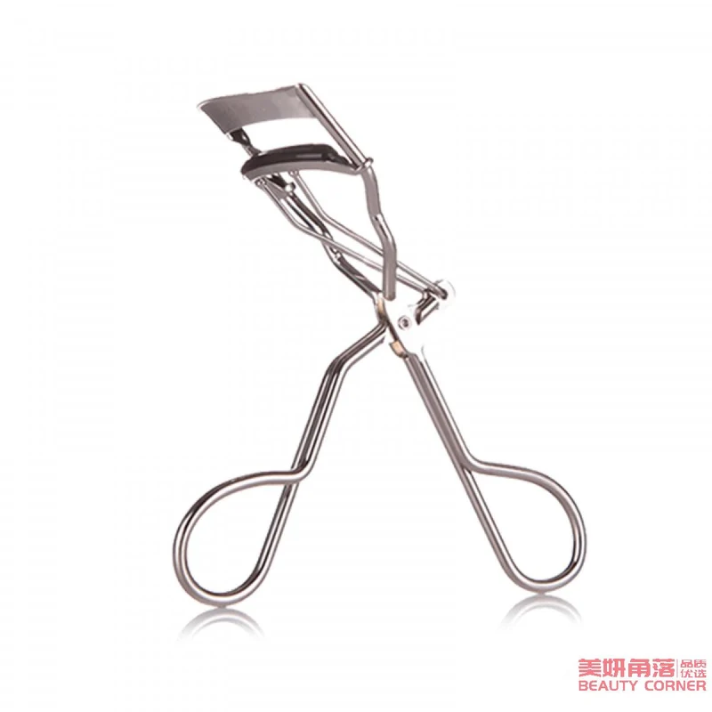 [Self-operated] Japanese KOJI stainless steel bow-shaped carved ultra-wide-angle long-lasting curling and styling eyelash curler 1 pack, comes with 2 replacement strips and 1 eyelash curler box