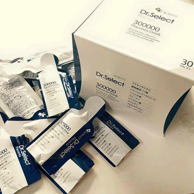 [Self-operated] Japan's DR.SELECT Doctor's Choice 300000 Placenta Enzyme Bird's Nest Collagen Oral Liquid 30 bags/box