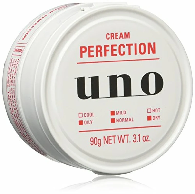 [Self-operated] Japanese SHISEIDO UNO Men's multi-effect perfect facial cream 90g red long-lasting moisturizing