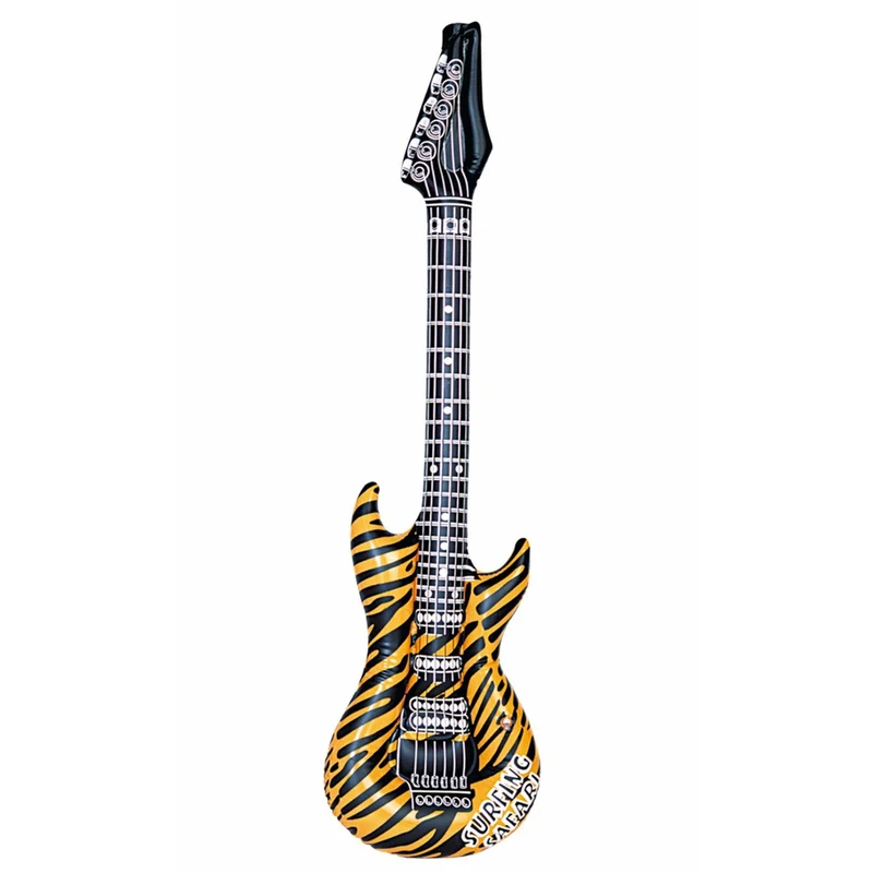 Aufblasbare Gitarre Animal Print