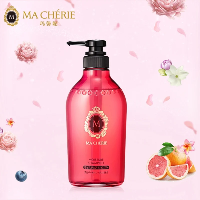 [Self-operated] Japanese SHISEIDO MA CHERIE Nourishing Silky Silicone-Free Shampoo 450ml