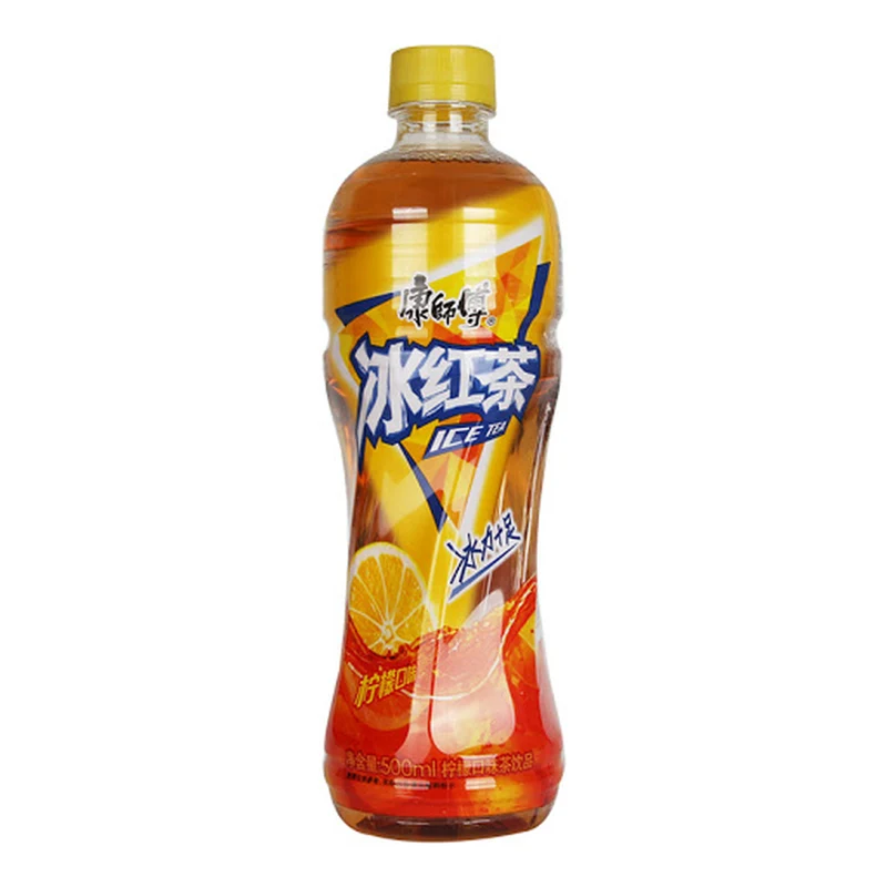 [Self-operated] China MASTER KONG Iced Black Tea Lemon Flavor 500ml