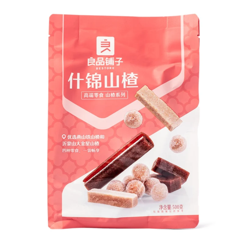 [Self-operated] China BESTORE BESTORE Assorted Hawthorn 500g Dried Hawthorn Sticks Preserved Fruit Snacks