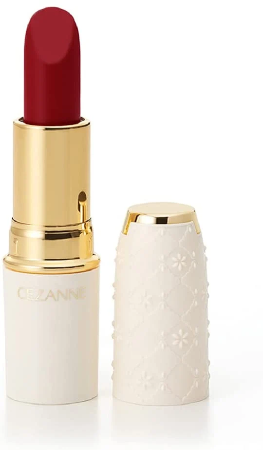 [Self-operated] Japanese CEZANNE Colorful Lipstick Moisturizing Long-lasting Waterproof Non-fading Lipstick No. 406 Berry Plum