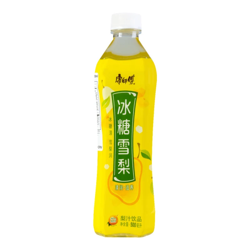 【Self-operated】China MASTER KONG Rock Sugar Snow Pear 500ml