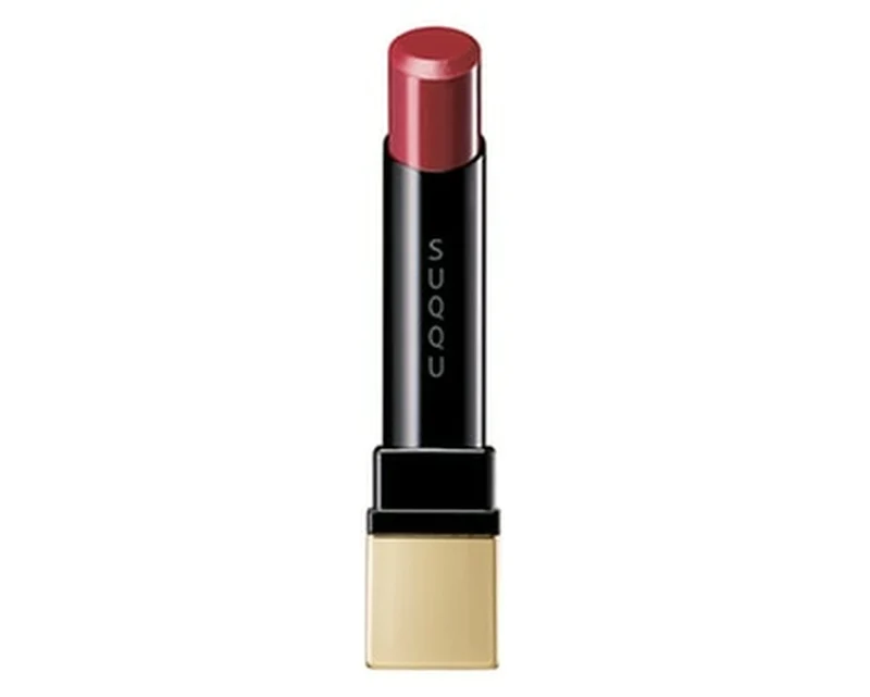 [Self-operated] Japanese SUQQU Crystal Color Lipstick Gold Tube Lipstick 08FUKABENI Deep Red 3.7g Moving Lip Gloss Japanese Popular