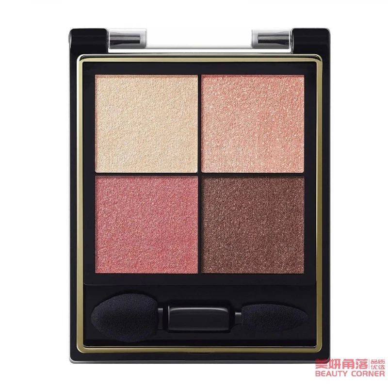 [Self-operated] Japanese EXCEL True Colors Four-Color Eyeshadow 3.5g CS02 Dawn Begonia Pearlescent Glitter Lazy Eyeshadow Palette