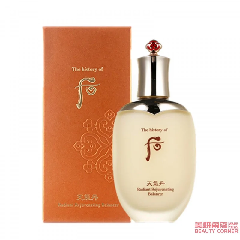 [Self-operated] South Korea's THE HISTORY OF WHOO Tiantian Dan Toner 150ml Huaxian Nourishing Liquid Moisturizing Lotion Nourishes and Brightens Skin