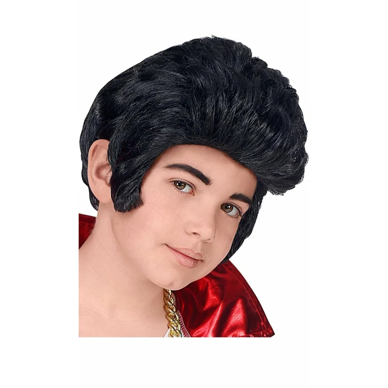 Perücke Rock König für Kinder
