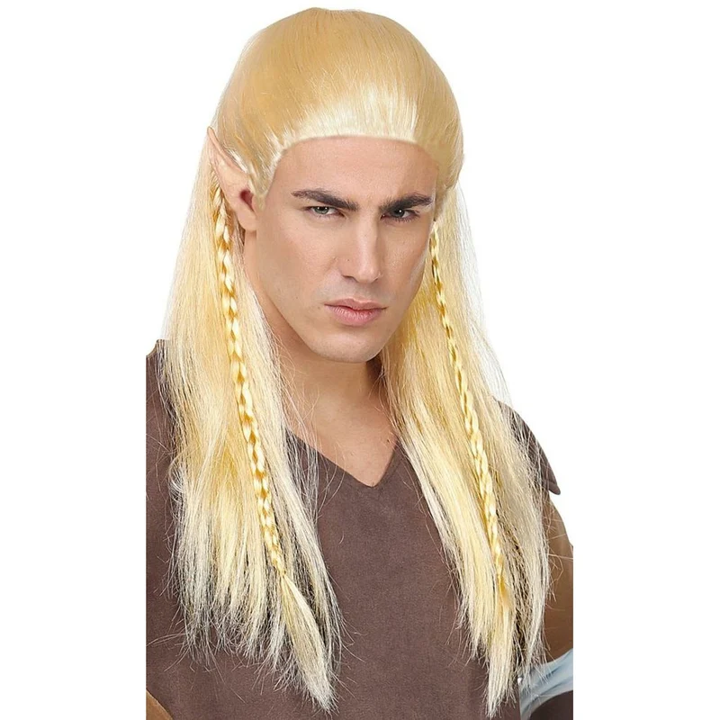 Blonde Perücke für Elfen