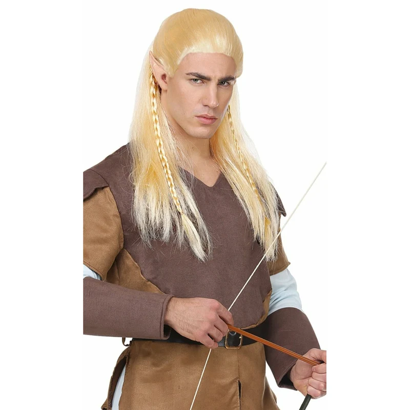 Blonde Perücke für Elfen