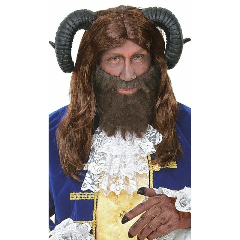 Perücke Das Biest mit Hörner