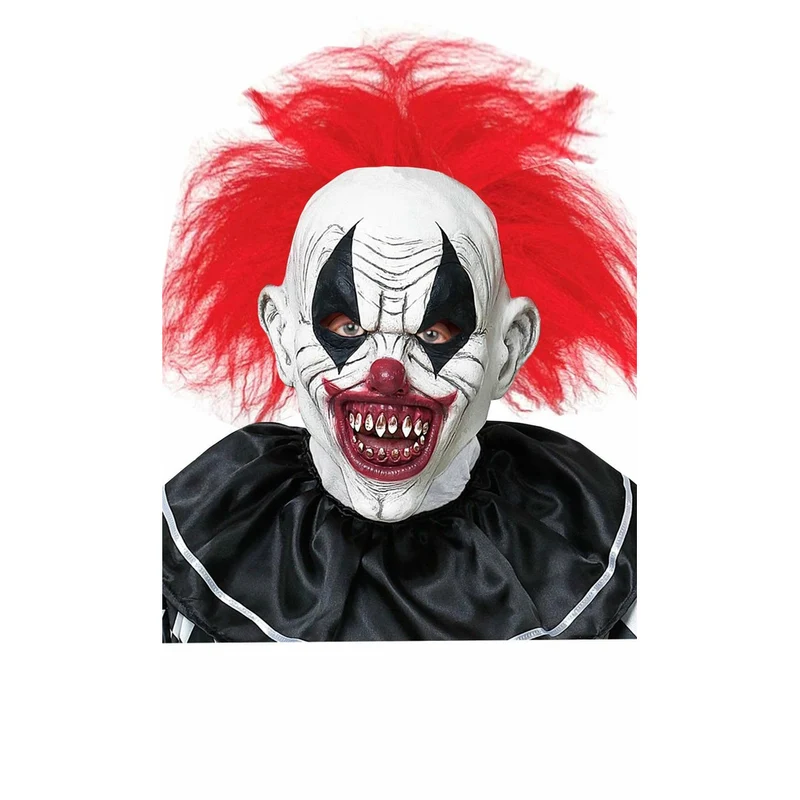 Schreckliche Clown Maske aus Latex
