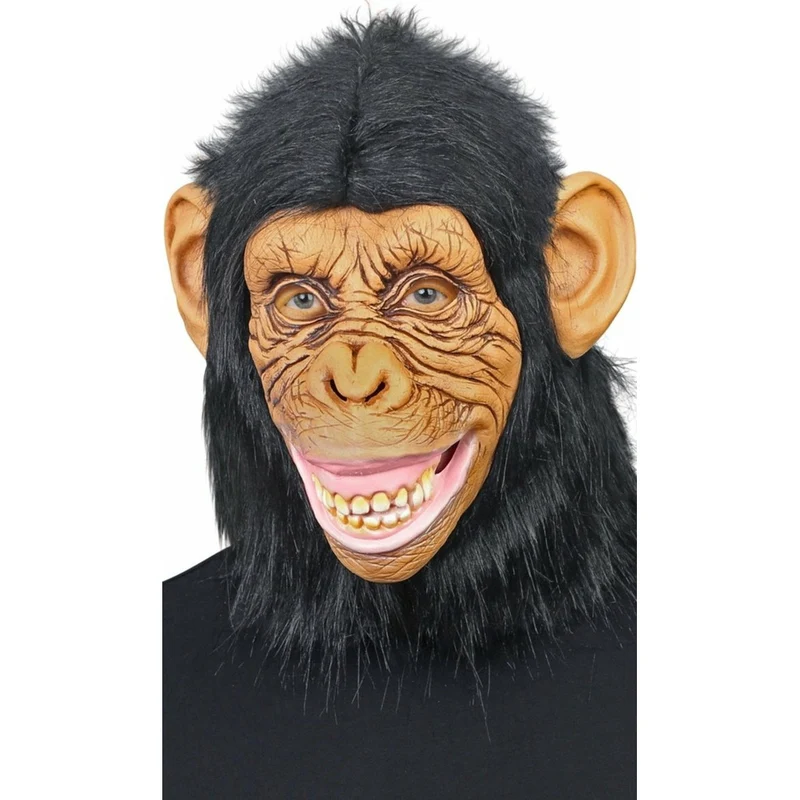 Lustige Affe Maske aus Latex