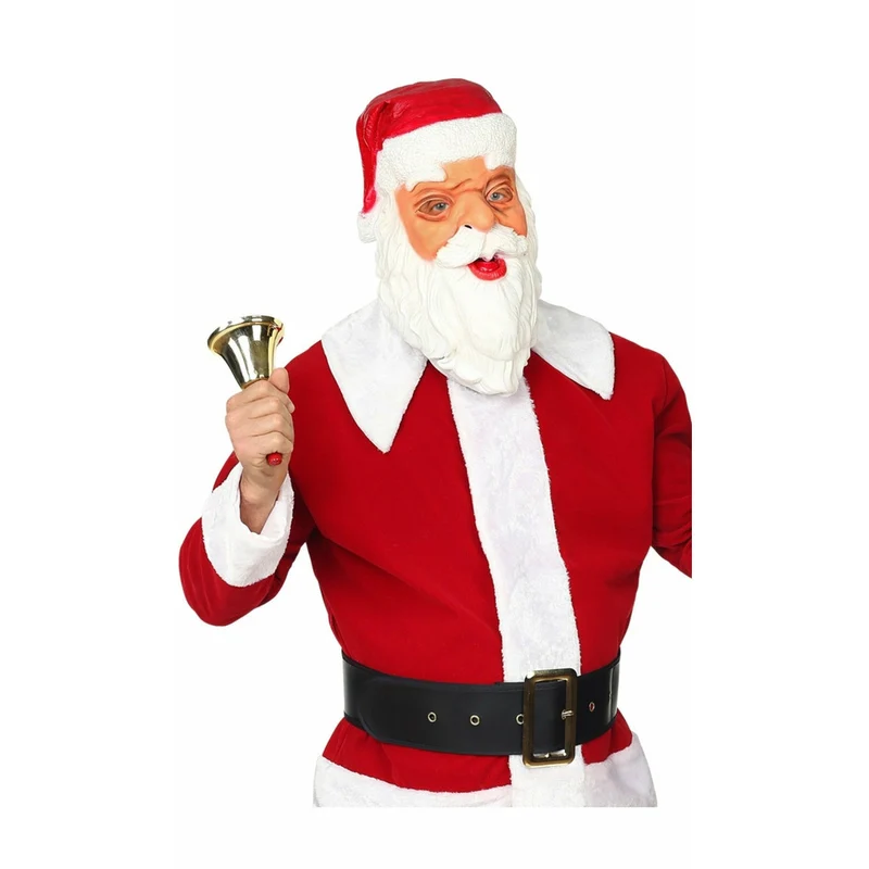 Weihnachtsmann Maske aus Latex
