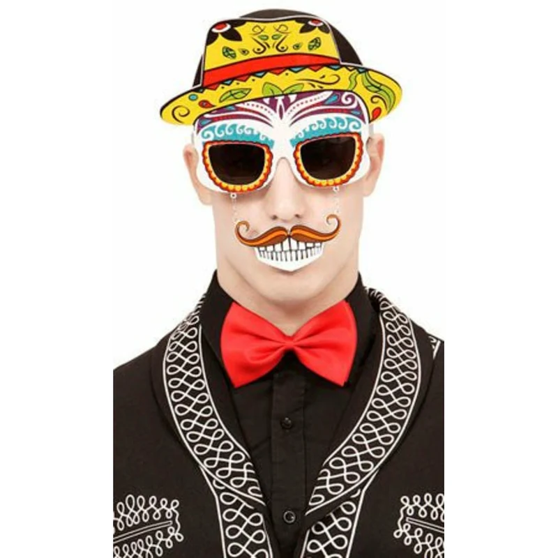 Brille Totenkopf Catrina