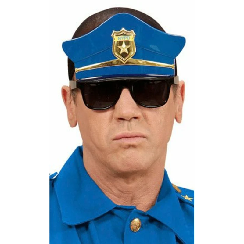 Polizei Brille Mütze