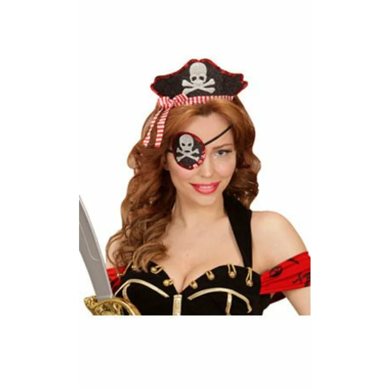 Piraten-Totenkopf-Set