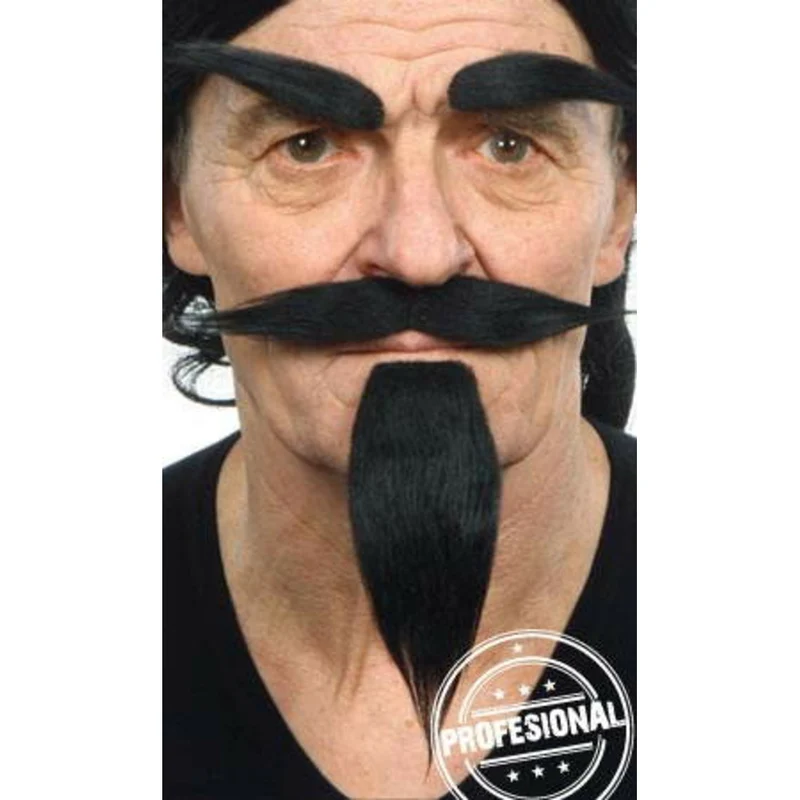 Haarset schwarz Professional 035-MF