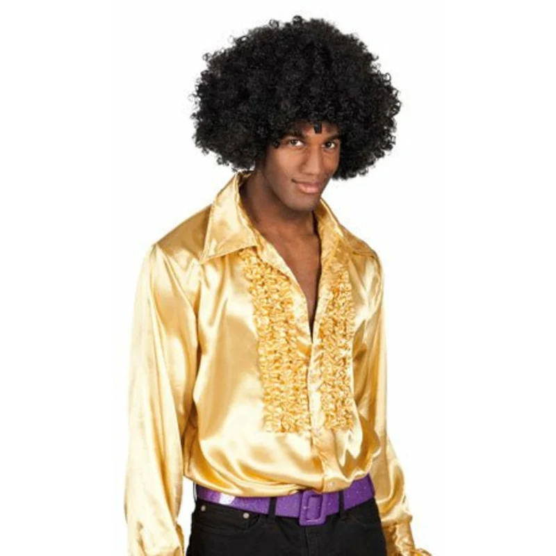 Disco Hemd Golden Erwachsene