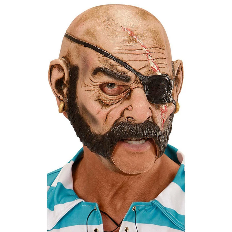 Piratenmaske aus Latex