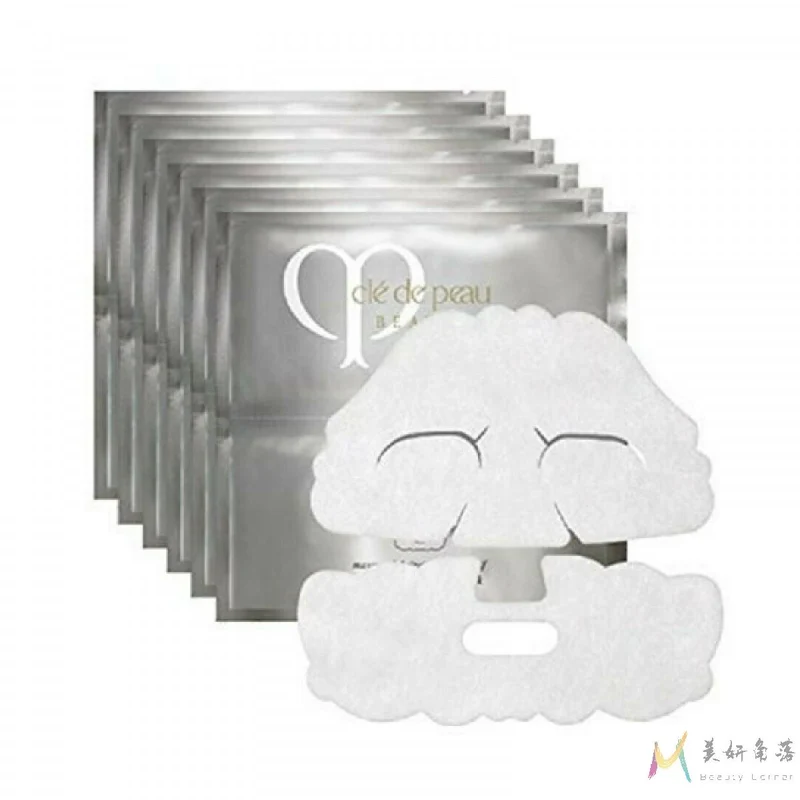 [Self-operated] Japan's CLE DE PEAU BEAUTE Japan's local version of the key to skin CPB mask 6 pieces (set) light-transmitting, whitening, intensive and luxurious protective mask, blemish-replenishing, moisturizing and brightening skin tone