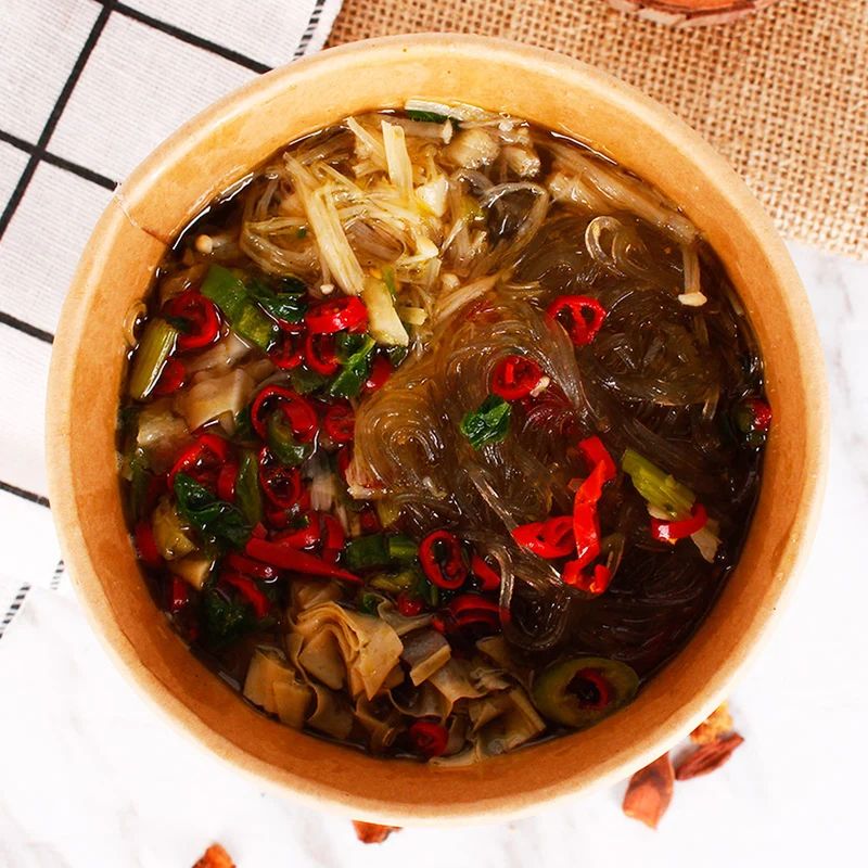 [Self-operated] China SHIZUREN Shizuren rattan pepper powder 108g/barrel Internet celebrity rattan pepper powder Chongqing sweet potato vermicelli instant barrel