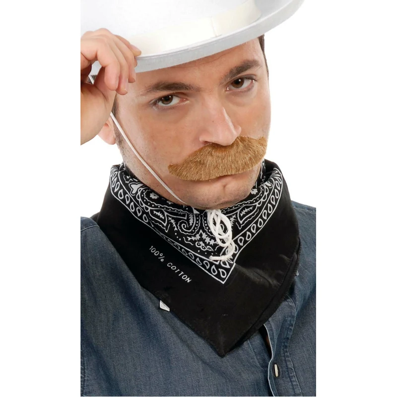 Cowboy Halstuch schwarz